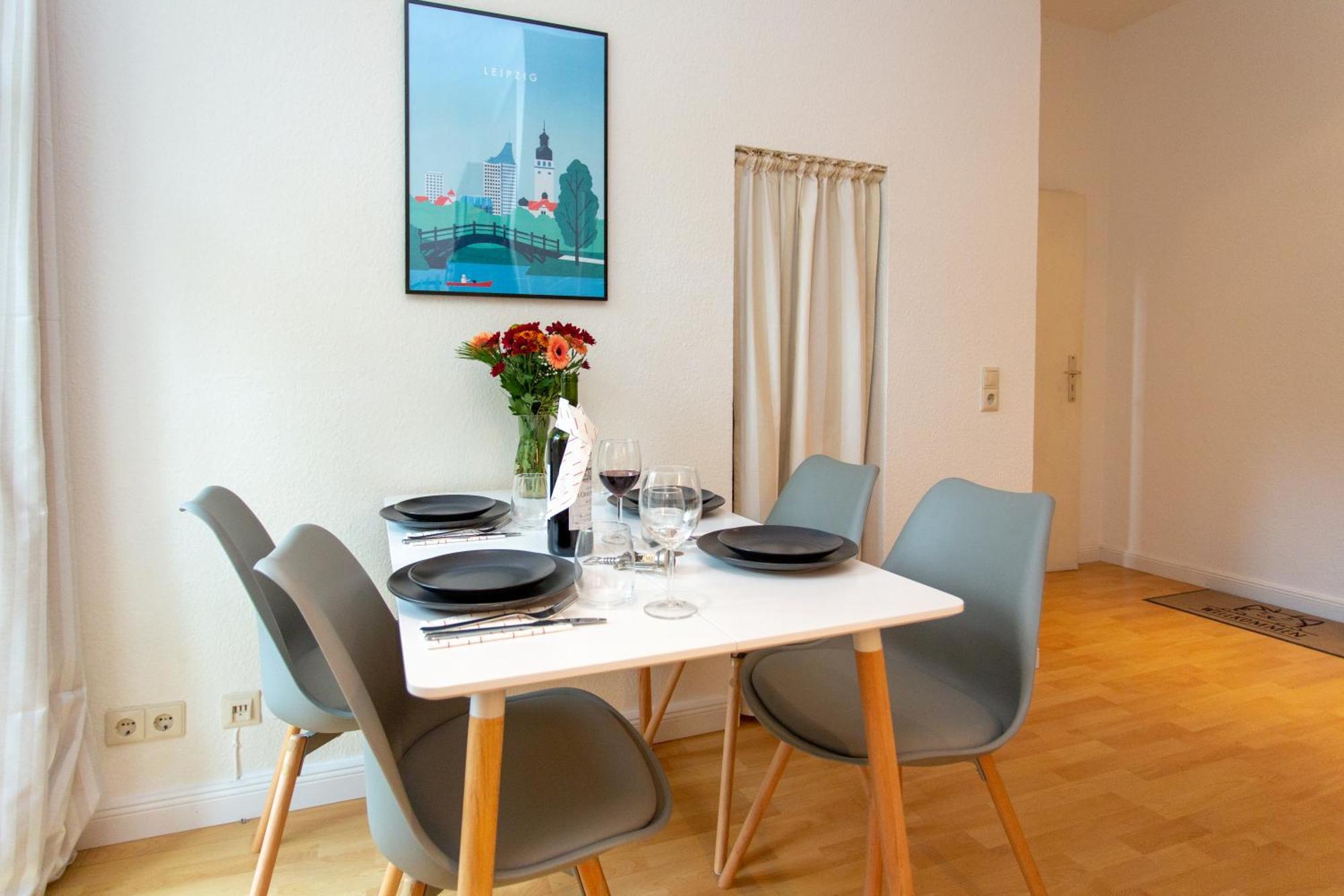 Das City-Appartment Zentrum West Leipzig Buitenkant foto